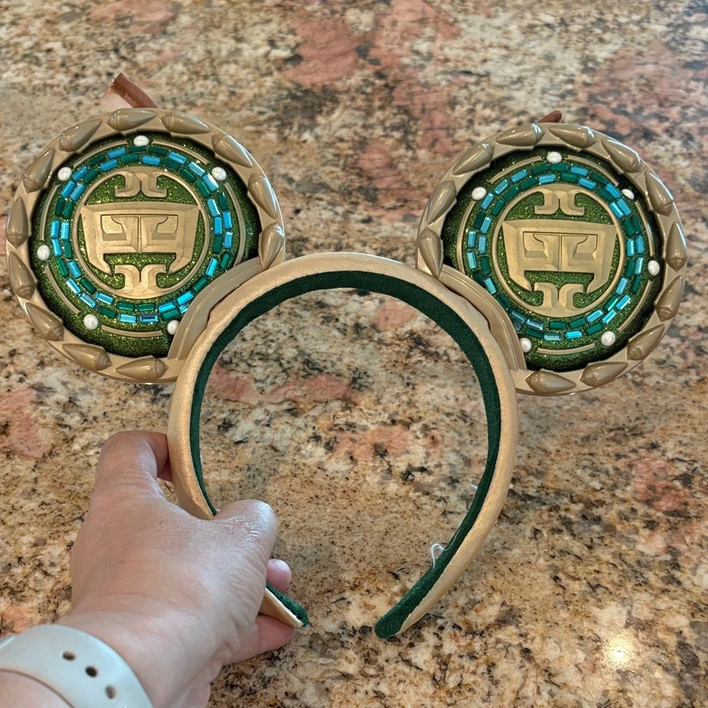 Disney Wakanda Forever Green and Gold Decorative Headband